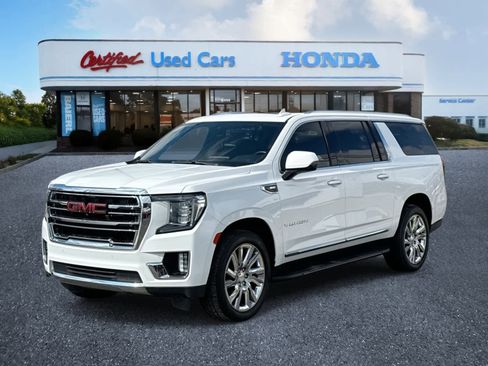 Used 2021 GMC Yukon XL SLT w/ SLT Premium Package image 1