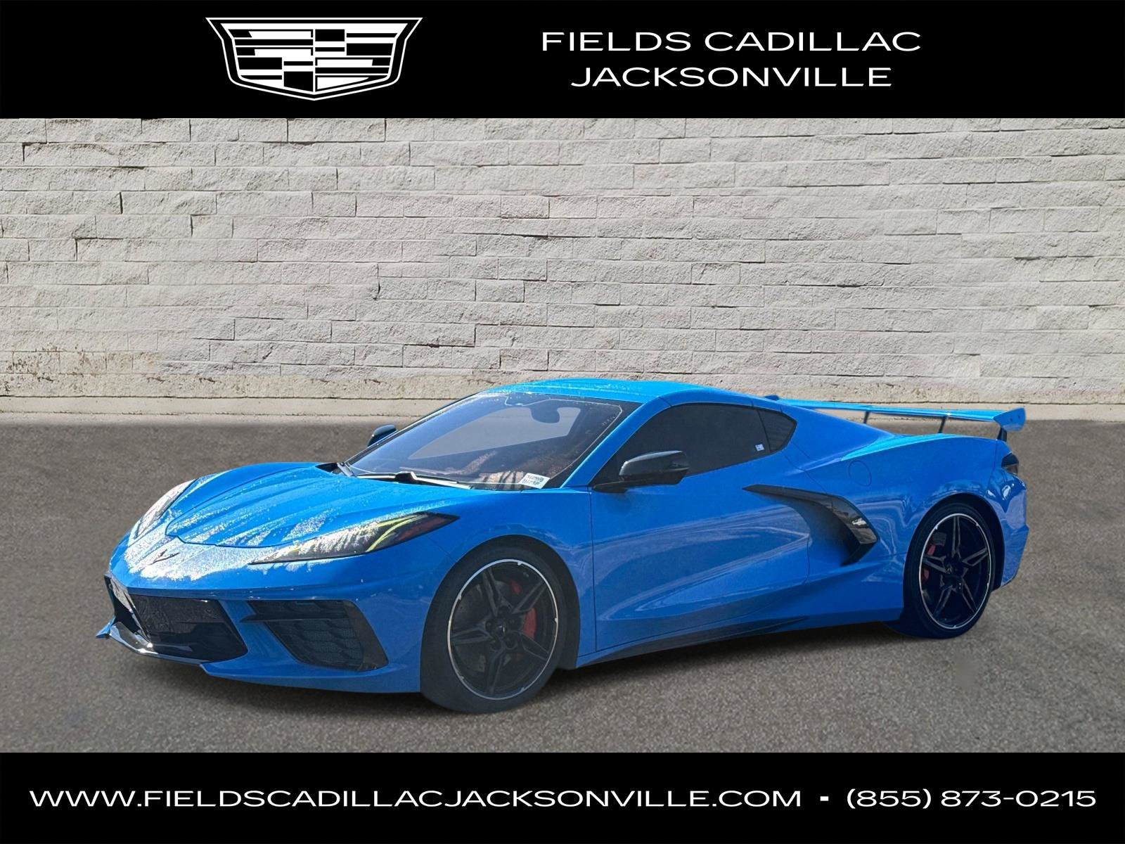 Used 2021 Chevrolet Corvette Stingray Premium Cpe w/ Z51 Performance Package RWD image 1