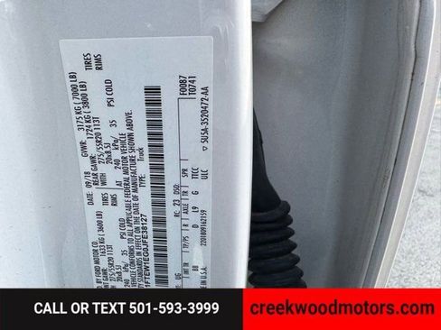 Used 2018 Ford F150 Platinum w/ Equipment Group 701A Luxury image 19