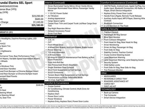 Used 2025 Hyundai Elantra Sport image 7