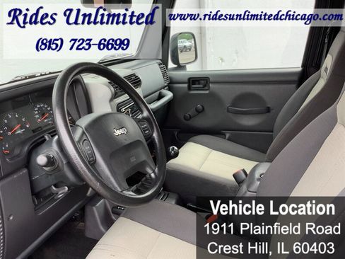 Used 2004 Jeep Wrangler X w/ Convenience Group AWD/4WD image 14