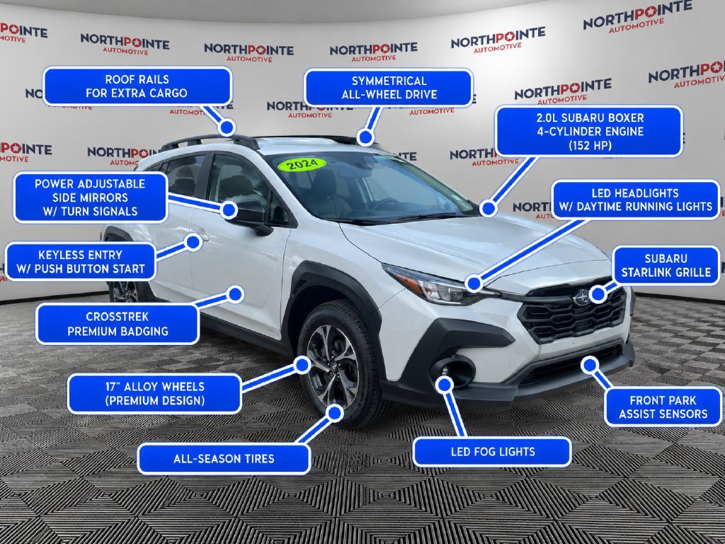 Used 2024 Subaru Crosstrek 2.0i Premium w/ Crosstrek Mirror Package AWD/4WD image 1