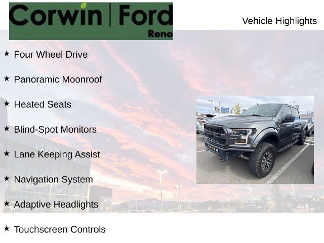 Used 2019 Ford F150 Raptor w/ Equipment Group 801A Mid AWD/4WD image 8
