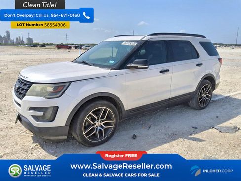 Used 2016 Ford Explorer Sport w/ Equipment Group 401A AWD/4WD image 1