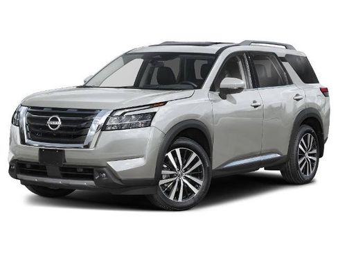 Certified 2025 Nissan Pathfinder Platinum w/ Cargo Package AWD/4WD image 1