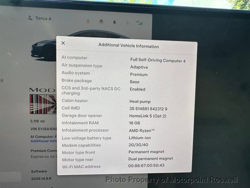 Used 2026 Tesla Model S Plaid AWD/4WD image 25
