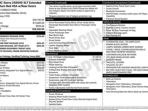 Used 2013 GMC Sierra 2500 SLT w/ SLT Convenience Package AWD/4WD image 11