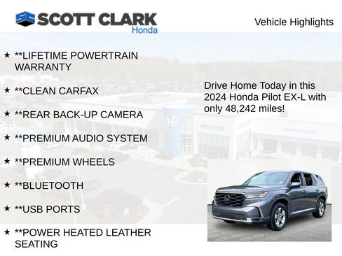 Used 2024 Honda Pilot EX-L image 11
