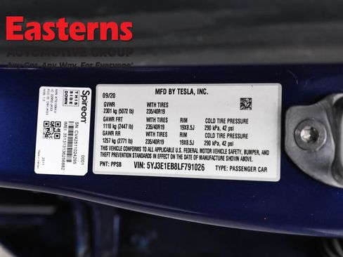 Used 2020 Tesla Model 3 Long Range AWD/4WD image 29