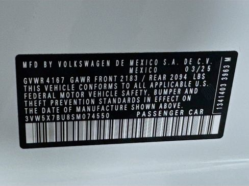 Used 2025 Volkswagen Jetta S image 38