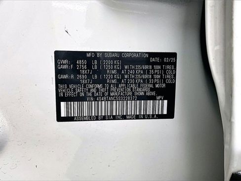 Used 2025 Subaru Outback Limited w/ Popular Package #2 image 16