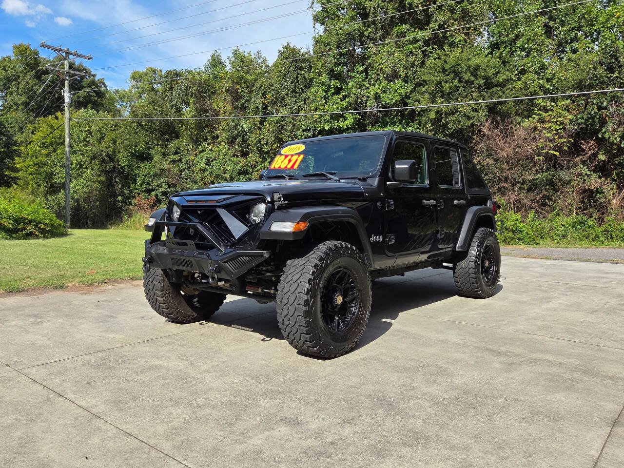 Used 2018 Jeep Wrangler Unlimited Sport S AWD/4WD image 1
