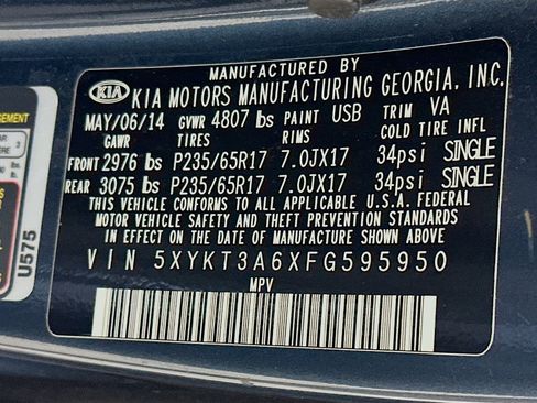 Used 2015 Kia Sorento LX FWD image 12