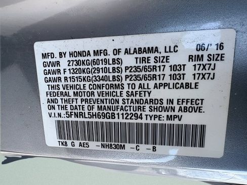 Used 2016 Honda Odyssey EX-L image 18
