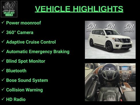 Used 2019 Nissan Armada Platinum AWD/4WD image 3