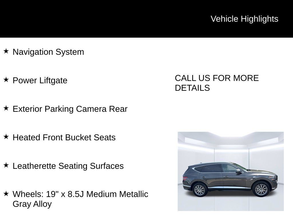 Used 2025 Genesis GV80 2.5T Standard AWD/4WD image 7