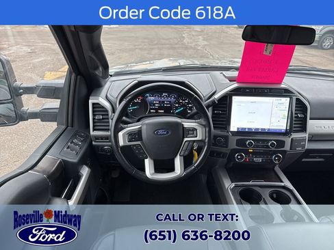 Used 2022 Ford F350 Lariat w/ Black Appearance Package image 12