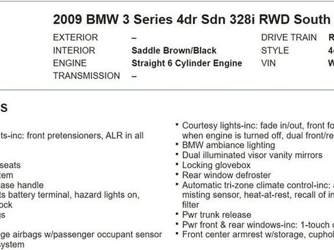 Used 2009 BMW 328i Sedan image 13