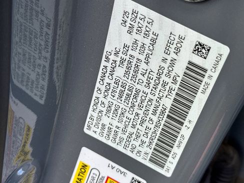 Used 2025 Honda CR-V EX-L image 21