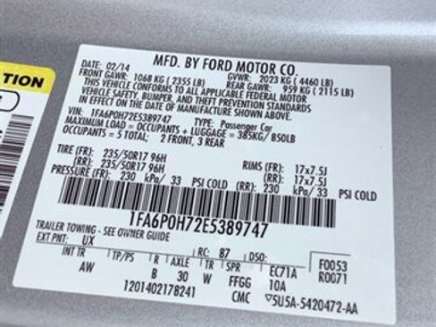 Used 2014 Ford Fusion SE FWD image 31