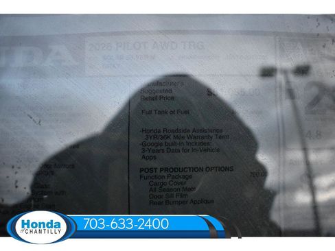 New 2026 Honda Pilot Touring image 37