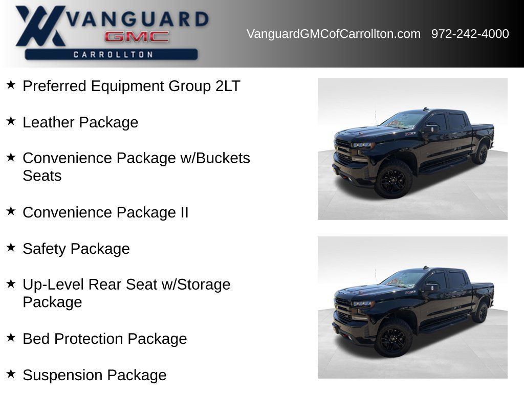 Used 2019 Chevrolet Silverado 1500 LT Trail Boss AWD/4WD image 2