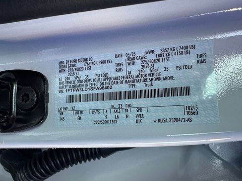 New 2025 Ford F150 XLT w/ Equipment Group 302A MID image 22