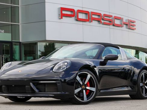 Used 2021 Porsche 911 Targa 4S AWD/4WD image 1