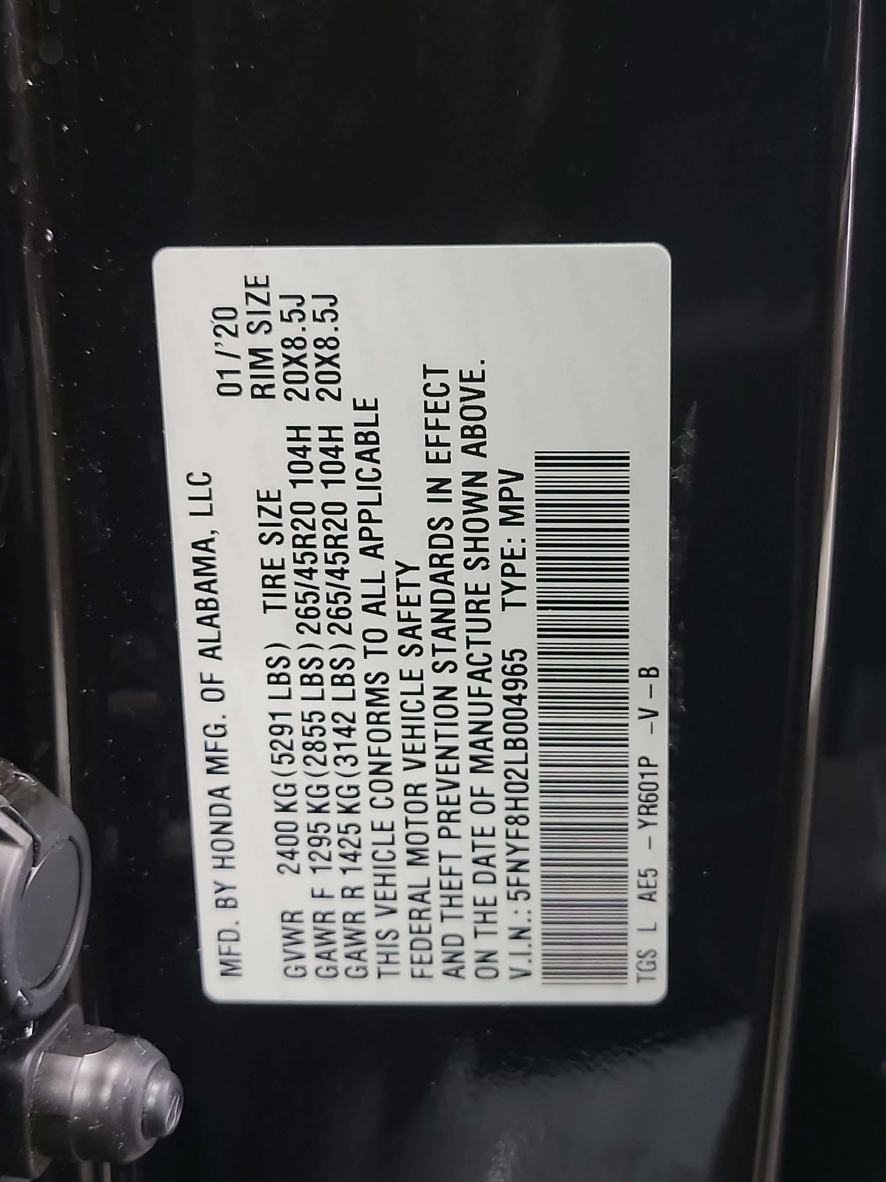 Used 2020 Honda Passport Elite image 33