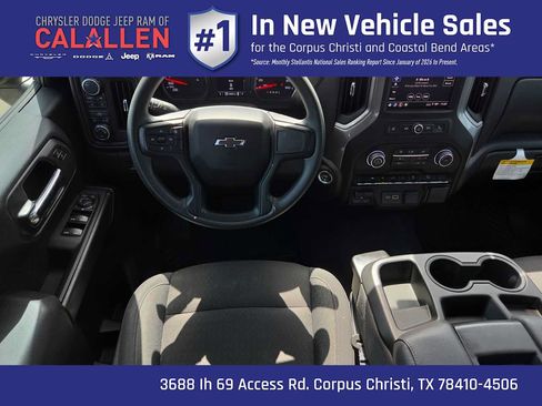 Used 2024 Chevrolet Silverado 1500 Custom Trail Boss AWD/4WD image 22