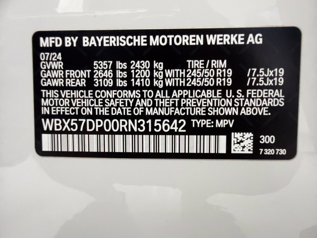 Used 2024 BMW X3 xDrive30i w/ Premium Package w/ZPA AWD/4WD image 14