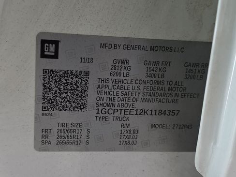 Used 2019 Chevrolet Colorado ZR2 AWD/4WD image 25