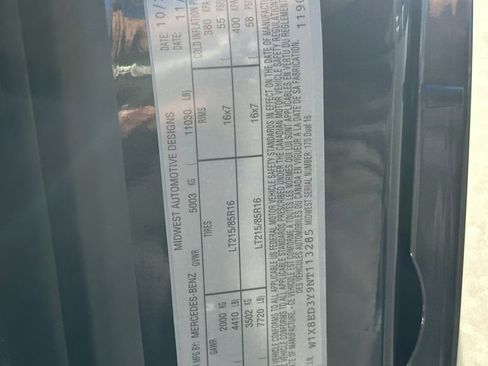 Used 2022 Mercedes-Benz Sprinter 3500 image 42