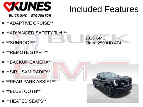 New 2026 GMC Sierra 2500 AT4 w/ AT4 Premium Plus Package image 2
