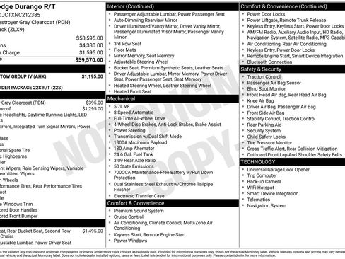Used 2022 Dodge Durango R/T w/ Trailer Tow Group IV AWD/4WD image 30