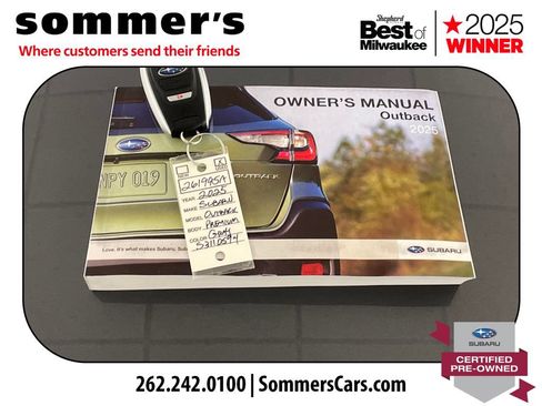 Certified 2025 Subaru Outback Premium AWD/4WD image 25