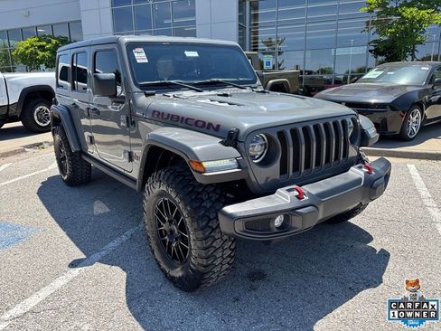 Used 2022 Jeep Wrangler Unlimited Rubicon w/ LED Lighting Group AWD/4WD image 7