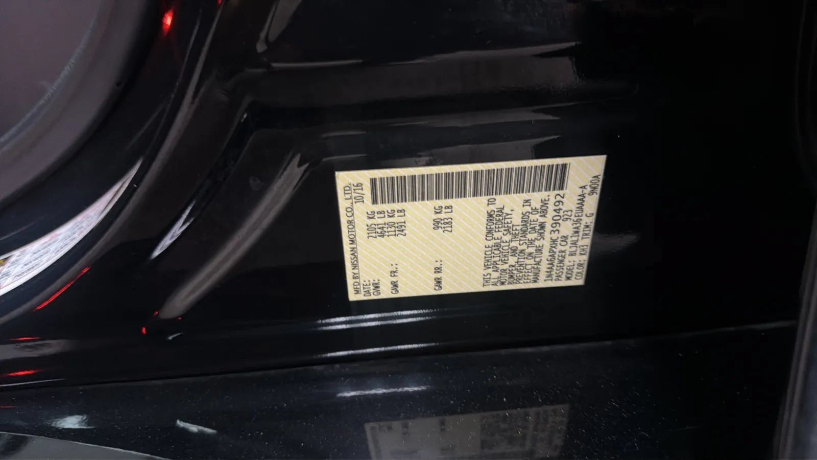Used 2017 Nissan Maxima SR w/ Midnight Edition FWD image 25