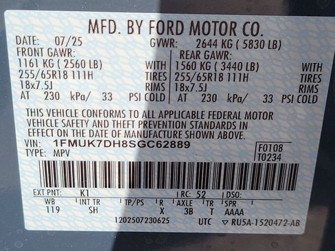 New 2025 Ford Explorer Active w/ Active Comfort Package image 22