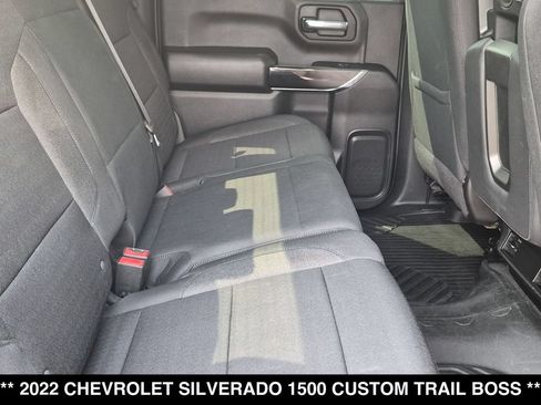 Used 2022 Chevrolet Silverado 1500 Custom Trail Boss w/ Midnight Edition AWD/4WD image 26