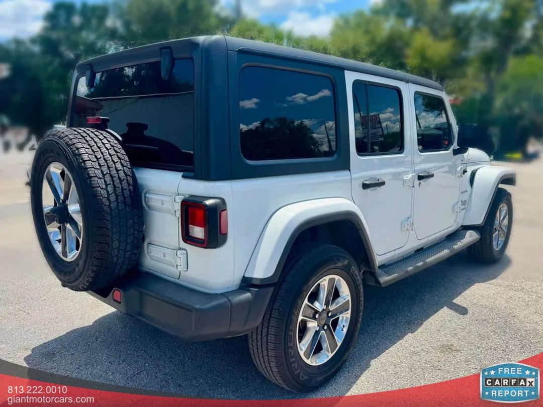 Used 2019 Jeep Wrangler Unlimited Sahara AWD/4WD image 5