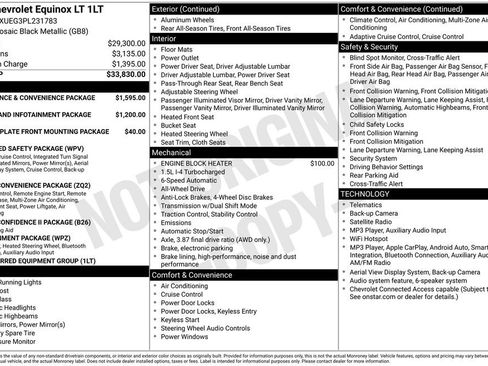 Certified 2023 Chevrolet Equinox LT AWD/4WD image 6