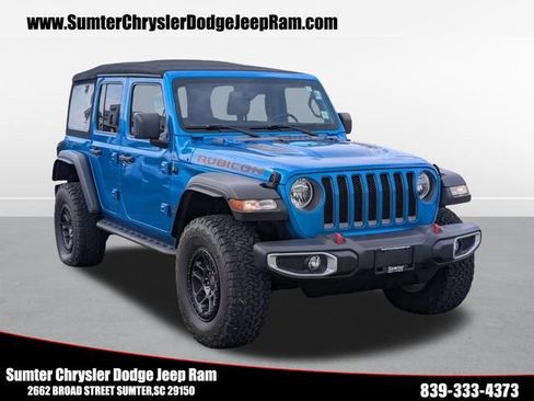 Used 2022 Jeep Wrangler Unlimited Rubicon w/ Xtreme Recon 35" Tire Package AWD/4WD image 1