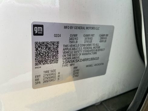 Used 2024 Chevrolet Tahoe Premier AWD/4WD image 35