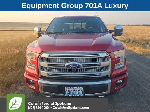 Used 2015 Ford F150 Platinum w/ Equipment Group 701A Luxury AWD/4WD image 8