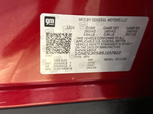 Used 2025 Chevrolet Traverse Z71 w/ Driver Confidence Package AWD/4WD image 37