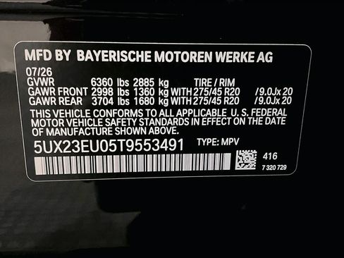 New 2026 BMW X5 xDrive40i w/ Executive Package AWD/4WD image 12