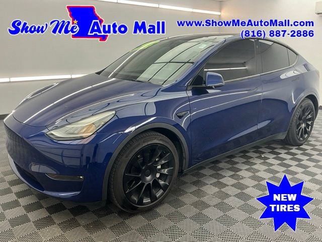 Used 2021 Tesla Model Y Long Range AWD/4WD image 1