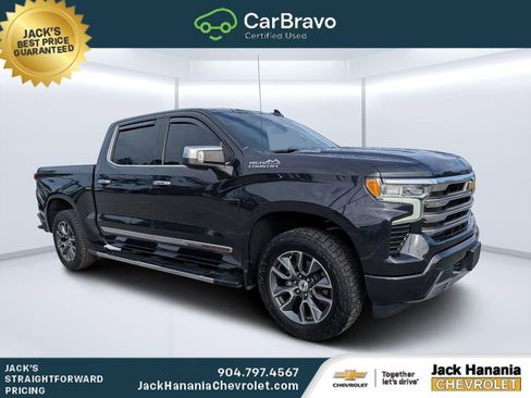 Certified 2022 Chevrolet Silverado 1500 High Country w/ Technology Package AWD/4WD image 1