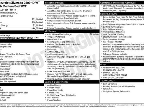 Used 2025 Chevrolet Silverado 2500 W/T AWD/4WD image 4